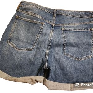 Old navy blue jean shorts